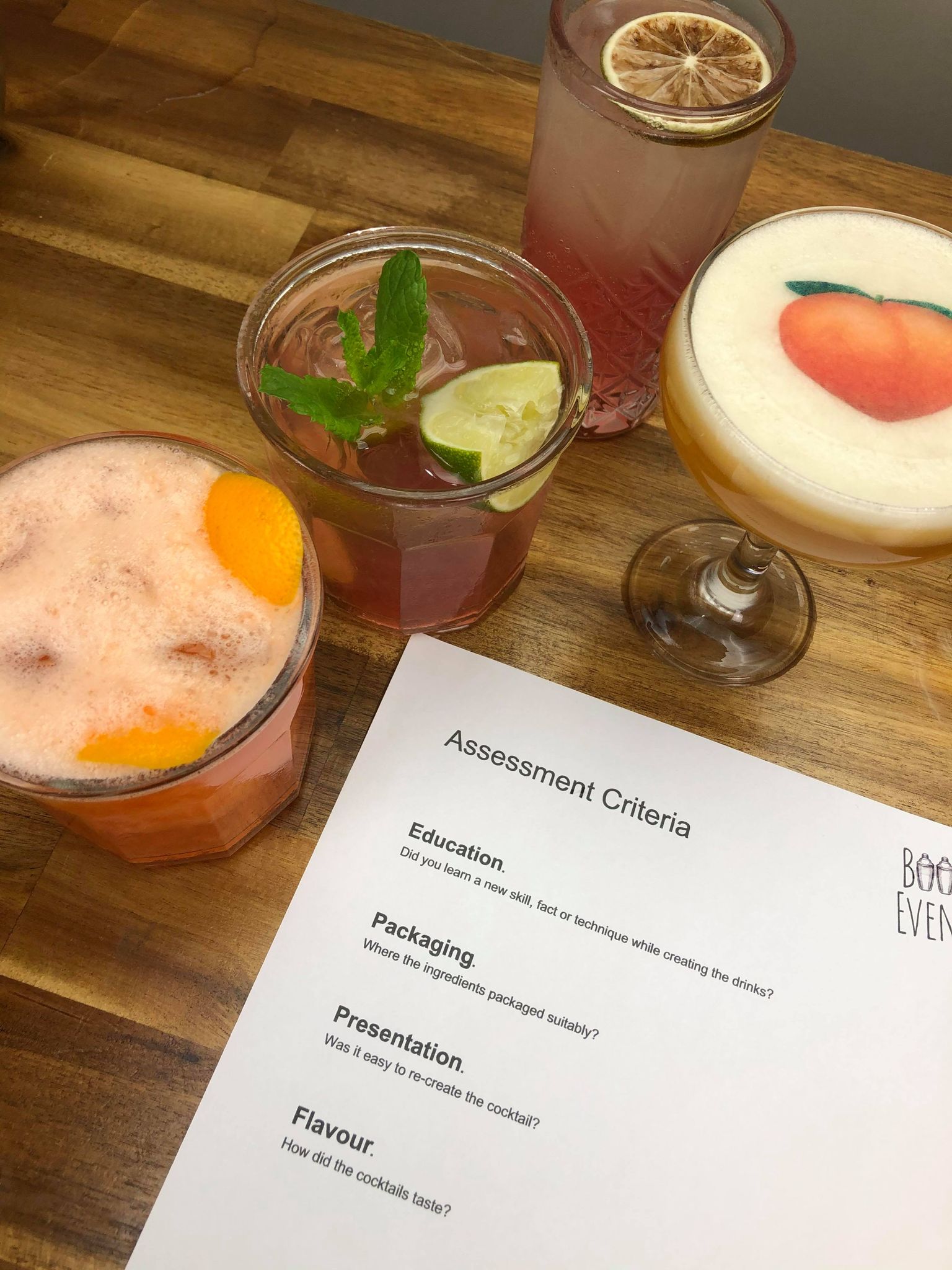 Virtual cocktail making classes