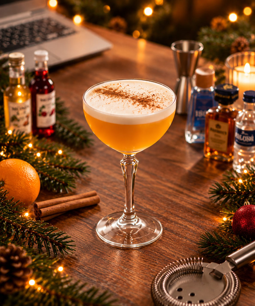 Under The Mistletoe Boozy Events Cocktail